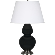 Robert Abbey OS22X - Obsidian Double Gourd Table Lamp