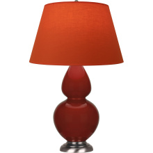 Robert Abbey OX22T - Oxblood Double Gourd Table Lamp