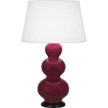 Robert Abbey SM41X - Sugar Plum Triple Gourd Table Lamp