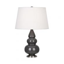 Robert Abbey CR32X - Ash Small Triple Gourd Accent Lamp