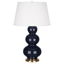 Robert Abbey MB40X - Midnight Triple Gourd Table Lamp