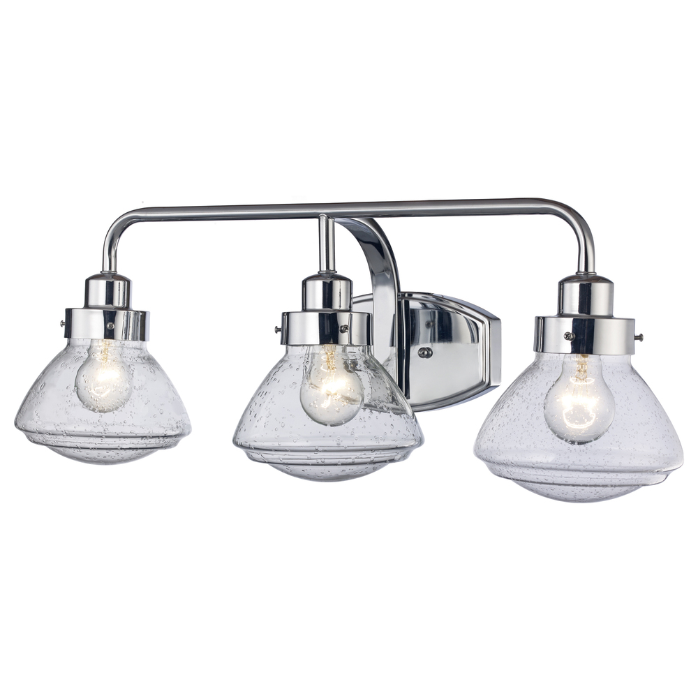 Colorado 3-Shade, 3-Light Armed Vanity