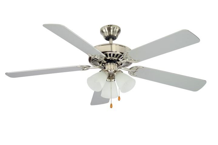 Spottswood 5-Blade, 3-Shade, 3-Light Indoor Ceiling Fan