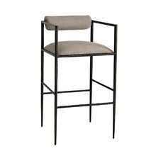 Arteriors Home 4709 - Barbana Bar Stool Pewter Texture