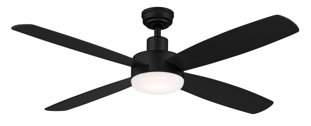 Aeris Job Fan Matte Black LED ceiling Fan