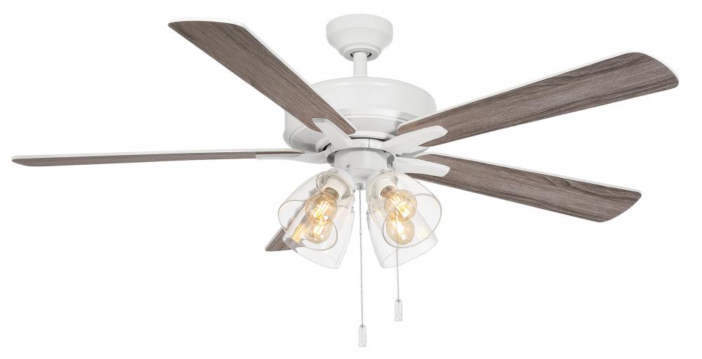 Pecos 52 Inch Pull Chain Ceiling Fan