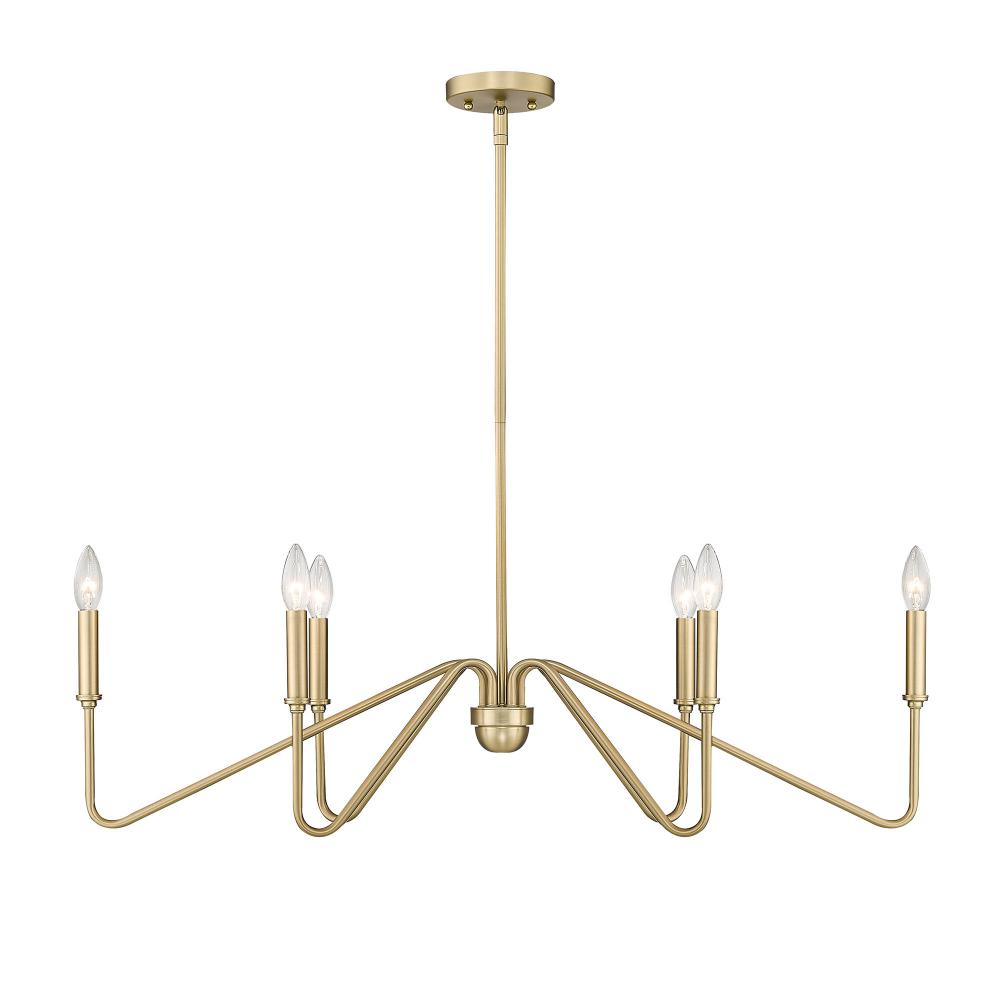 Kennedy BCB Linear Pendant in Brushed Champagne Bronze