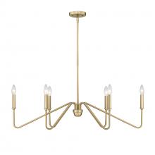 Golden 3690-LP BCB - Kennedy BCB Linear Pendant in Brushed Champagne Bronze