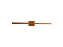 Golden 7365-35 WA - Vireo 35" LED Bath Bar in Walnut