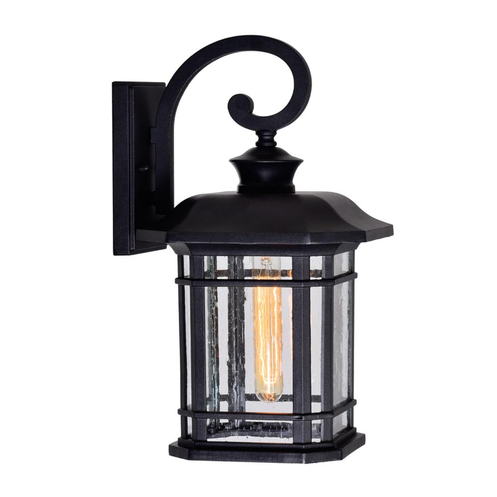 Blackburn 1 Light Outdoor Black Wall Lantern