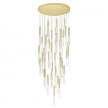 CWI Lighting 1703P32-45-602 - Dragonswatch LED Integrated Chandelier with Satin Gold Finish