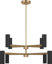 Generation Lighting GLC2068SB - Zentro Eight Light Chandelier