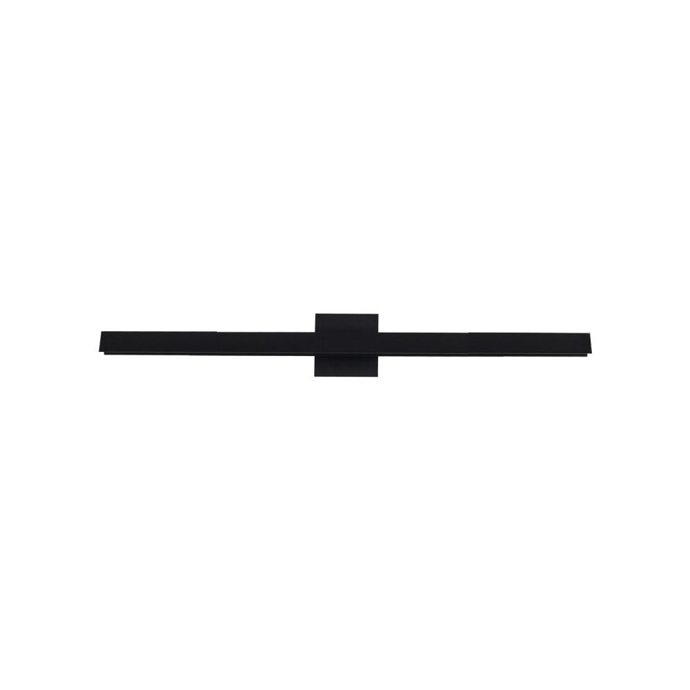 Galleria 23-in Black LED Wall Sconce (2700K)