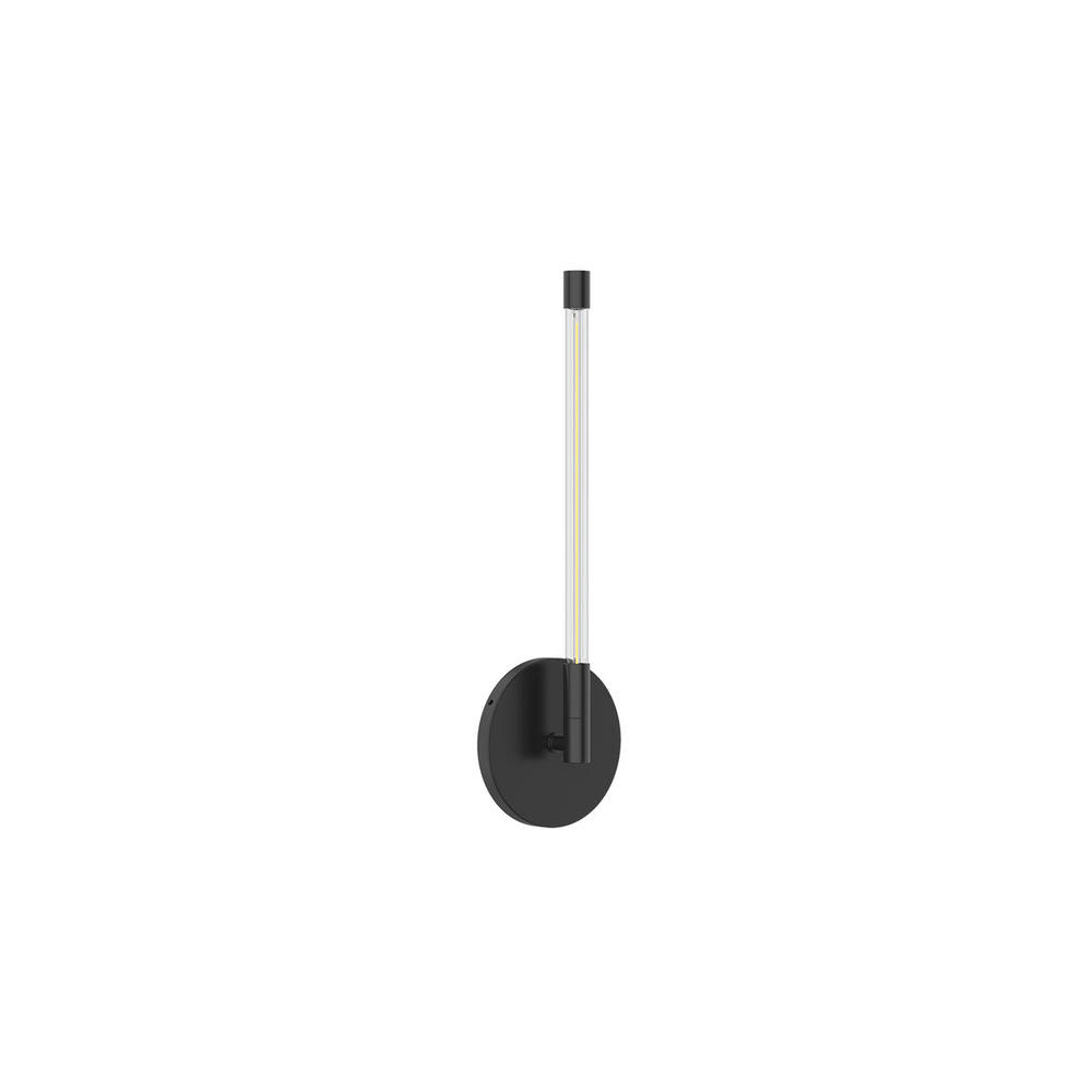 Motif 14-in Black LED Wall Sconce