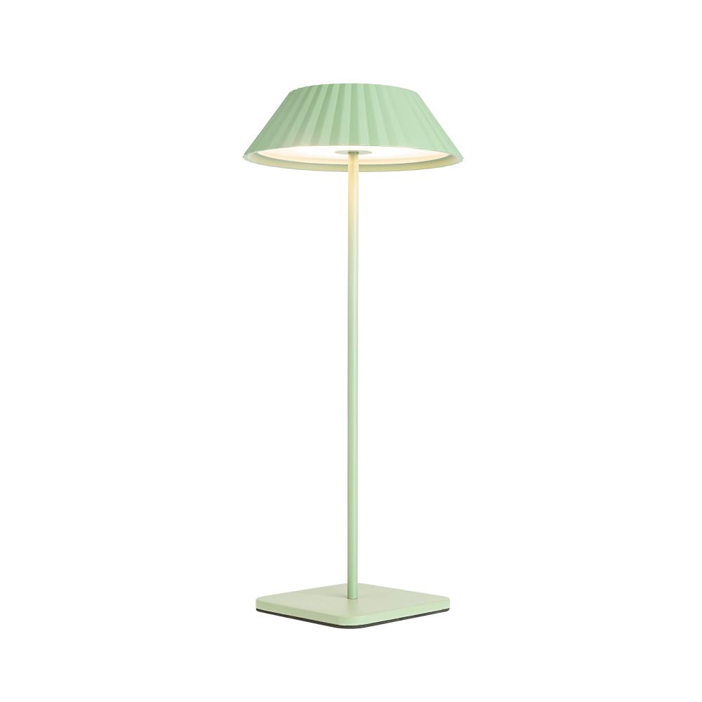 Pela 6-in Sage Green LED Table Lamp