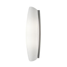 Kuzco Lighting Inc WS6116-BN - LED Wall Sconce with Catenary Shaped White Opal Glass