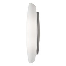 Kuzco Lighting Inc WS6122-BN - LED Wall Sconce with Catenary Shaped White Opal Glass