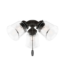 Hunter 99056 - Hunter 3 LED Light Kit Noble Bronze