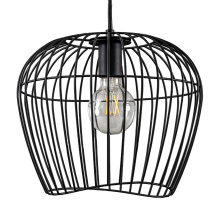 Hunter 48240 - Hunter Redding Matte Black 1 Light Medium Pendant Ceiling Light Fixture
