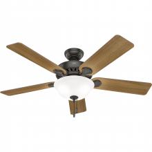 Hunter 52726 - Hunter 52 inch Pro's Best Noble Bronze Ceiling Fan with LED Light Kit and Pull Chain