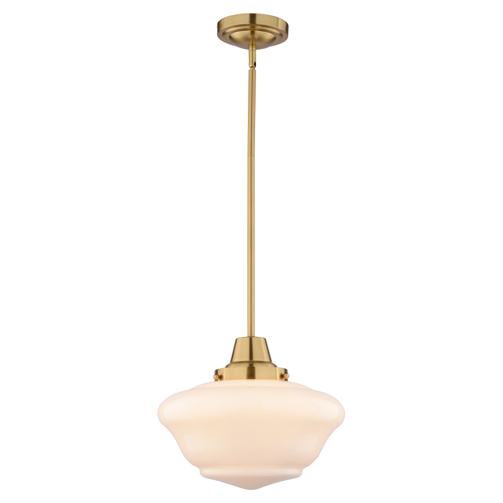 Eastgate 12-in. W 1 Light Pendant Antique Gold