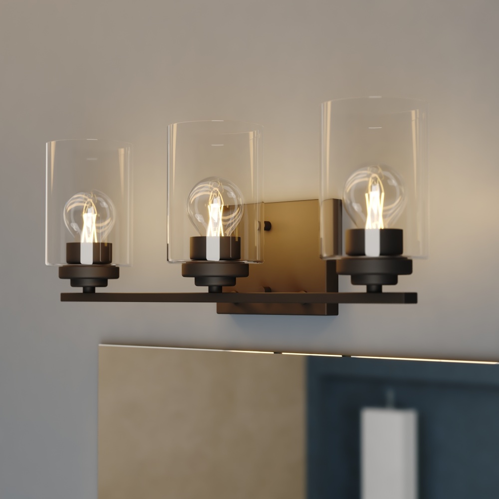 Park Ridge 20-in. W 3 Light Vanity Matte Black