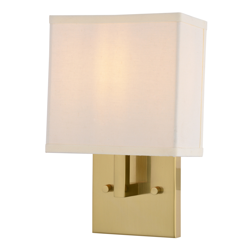 Glenview 7-in. 1 W Light Wall Light Satin Brass