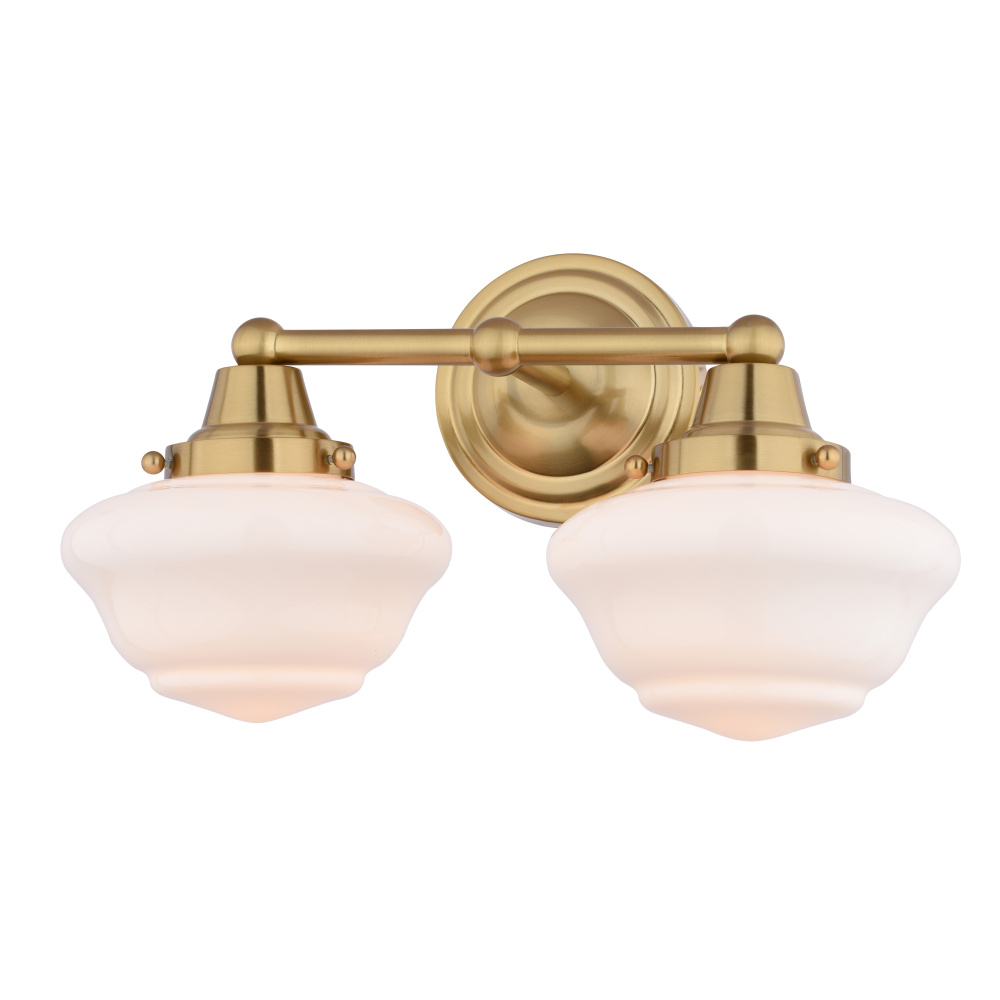 Eastgate 15-in. W 2 Light Vanity Antique Gold