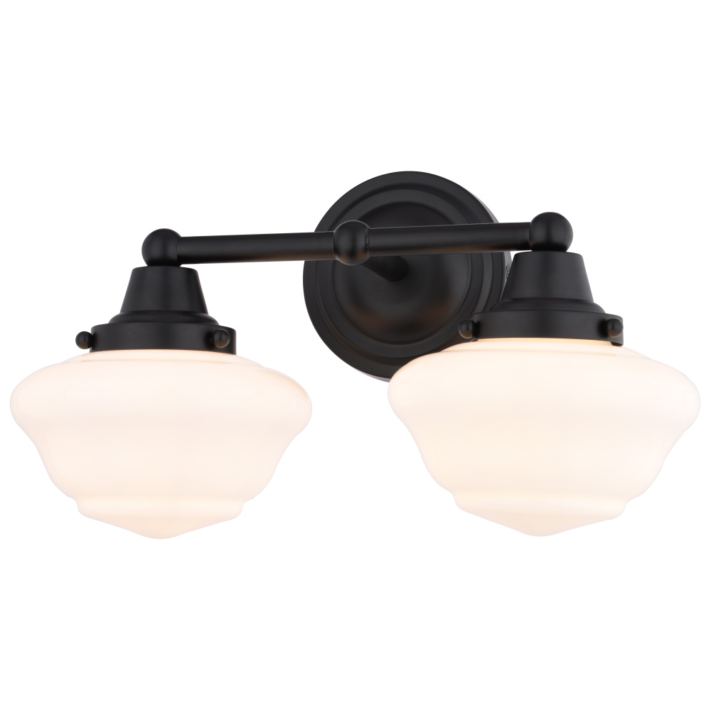 Eastgate 15-in. W 2 Light Vanity Matte Black