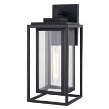 Vaxcel International T0773 - Filmore 7-in. W Outdoor Wall Light Textured Black