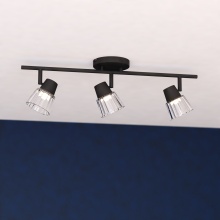 Vaxcel International C0320 - Dalton 23-in. W 3 Light LED Directional Light Matte Black