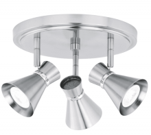 Vaxcel International C0220 - Alto 4L LED Directional Ceiling Light Brushed Nickel and Chrome