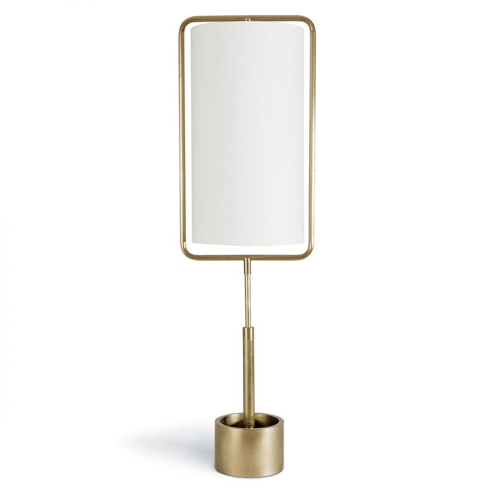 Regina Andrew Geo Rectangle Table Lamp (Natural