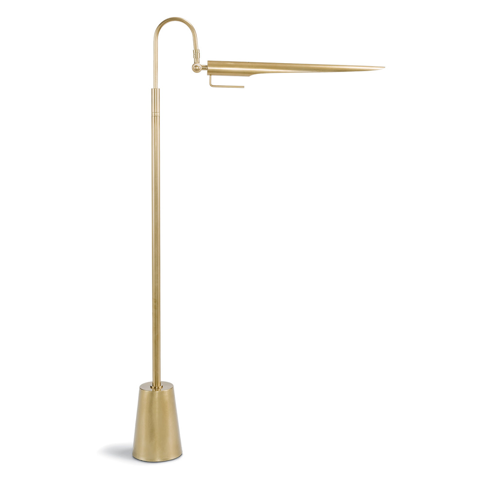 Regina Andrew Raven Floor Lamp (Natural Brass)