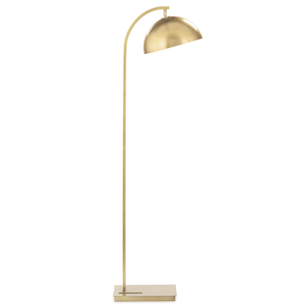 Regina Andrew Otto Floor Lamp (Natural Brass)