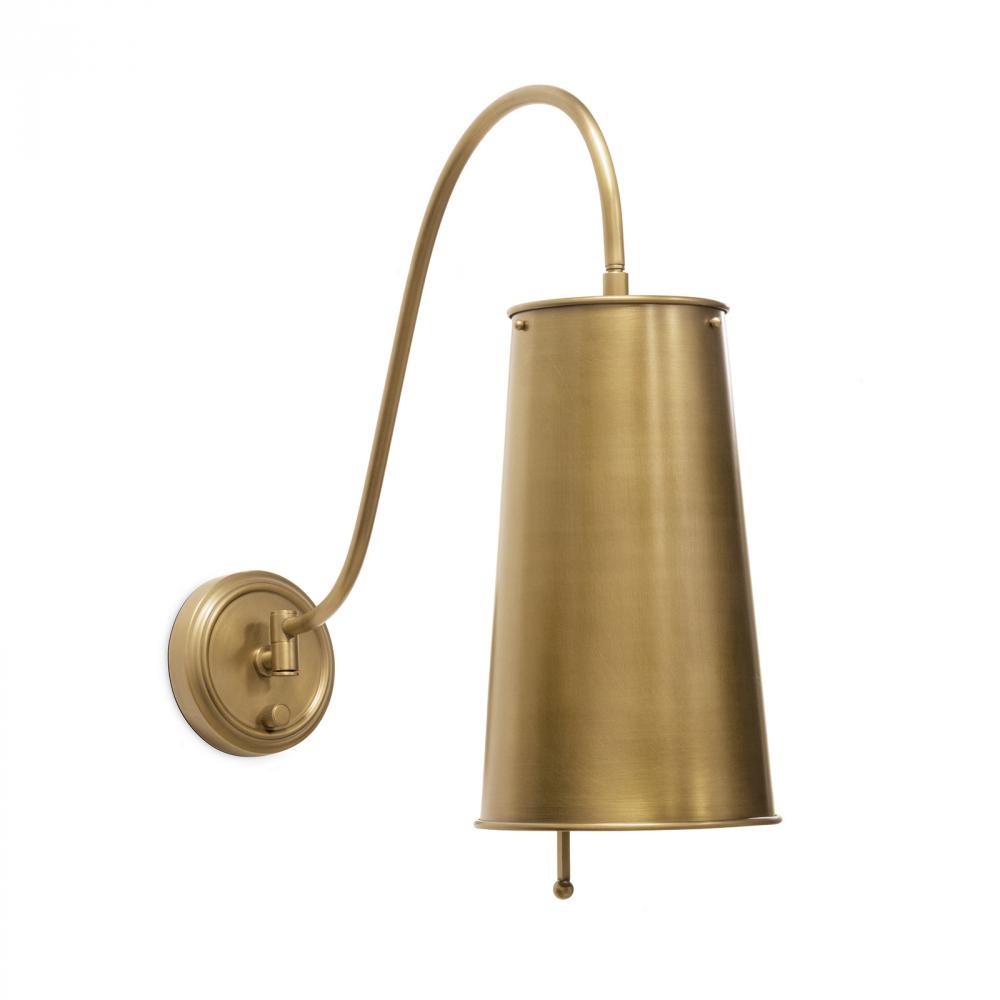 Regina Andrew Hattie Sconce (Natural Brass)