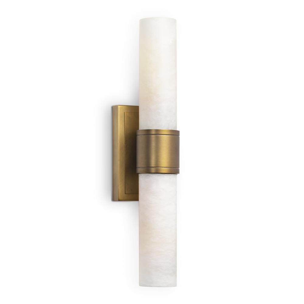 Regina Andrew Emmett Sconce (Natural Brass)