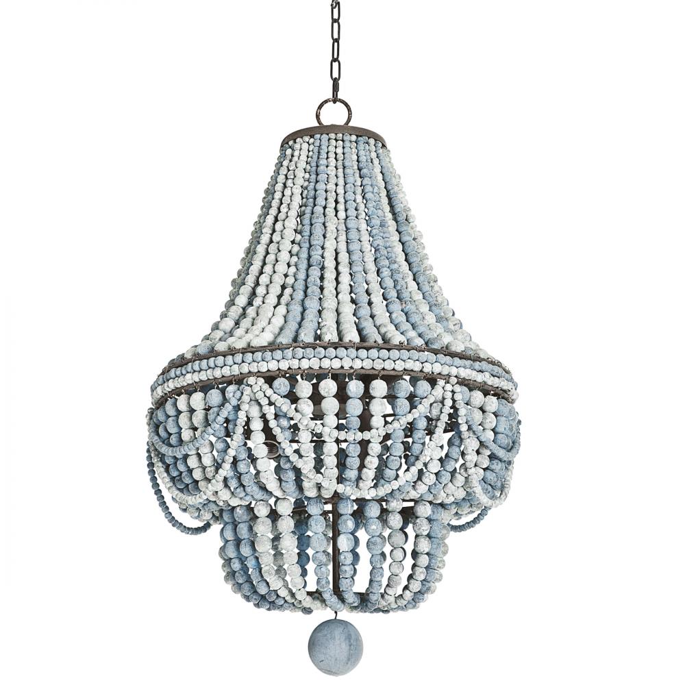 Regina Andrew Malibu Chandelier (Weathered Blue)