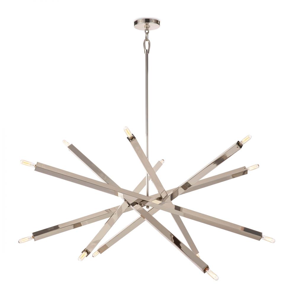 Regina Andrew Viper Chandelier (Polished Nickel)