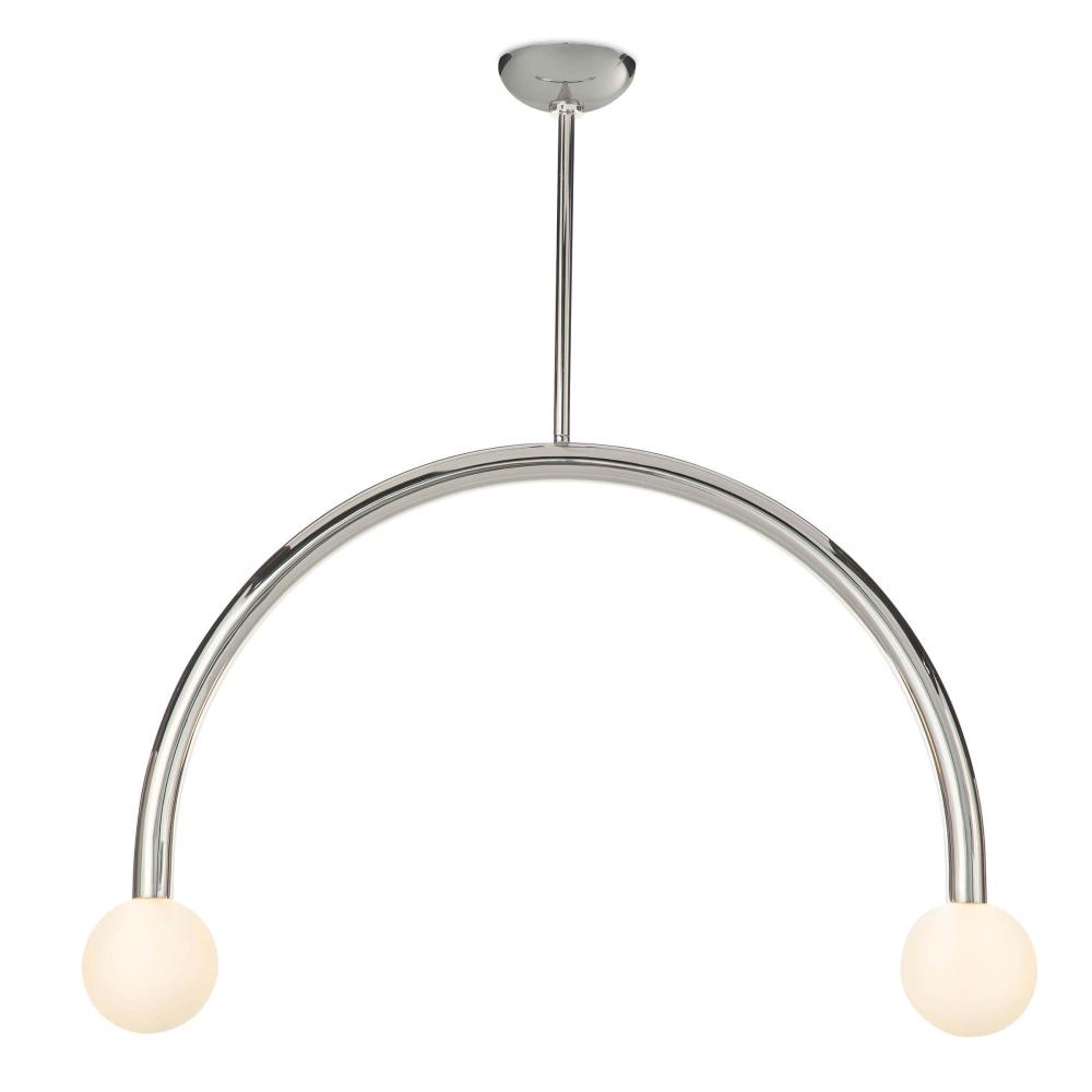 Regina Andrew Happy Pendant Large (Polished Nickel)