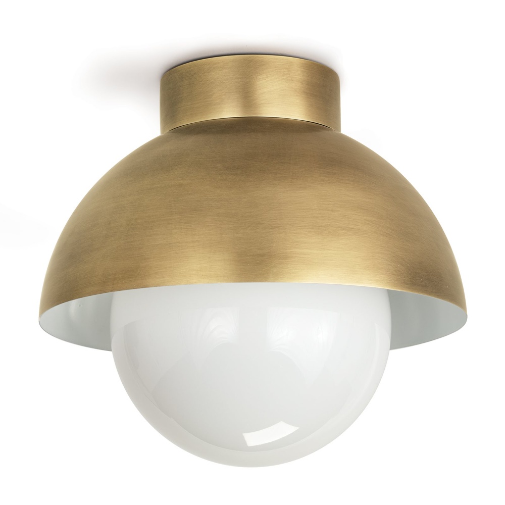 Regina Andrew Montreux Flush Mount (Natural Brass)
