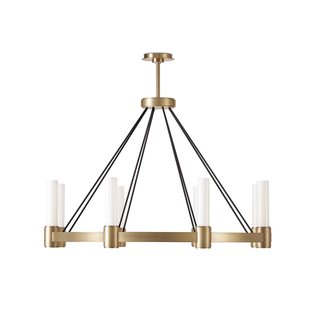 Regina Andrew Dixon Chandelier (Natural Brass)