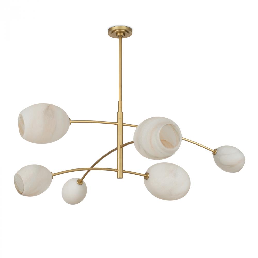 Regina Andrew Artemis Chandelier (Natural Brass