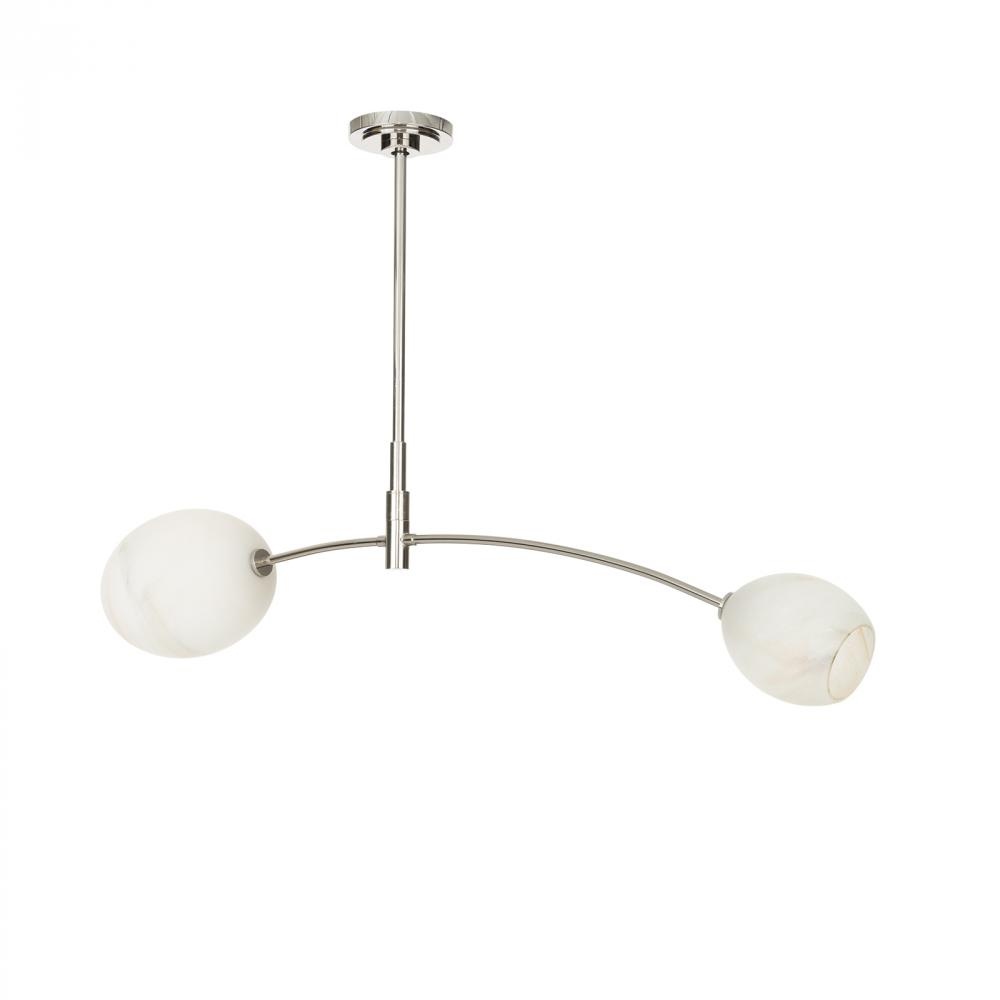 Regina Andrew Artemis Pendant Double (Polished Nickel)