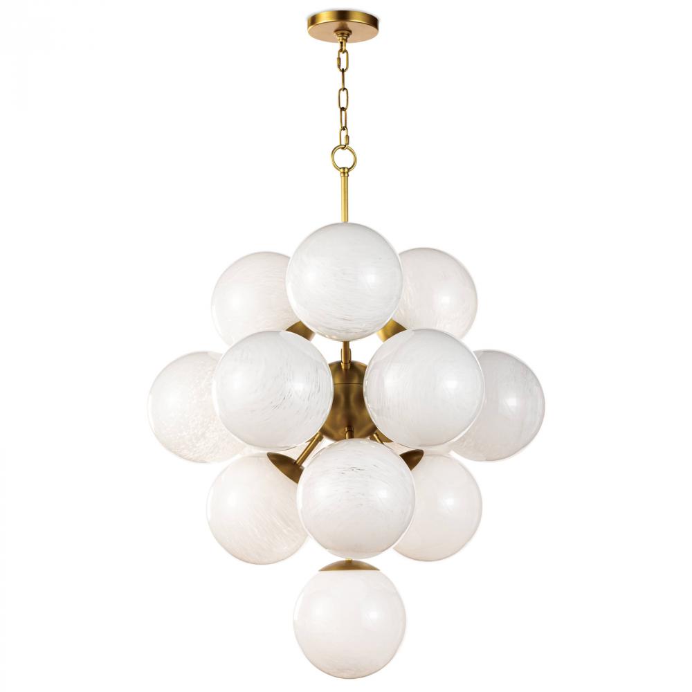 Regina Andrew La Dame Chandelier (Swirl Glass Na