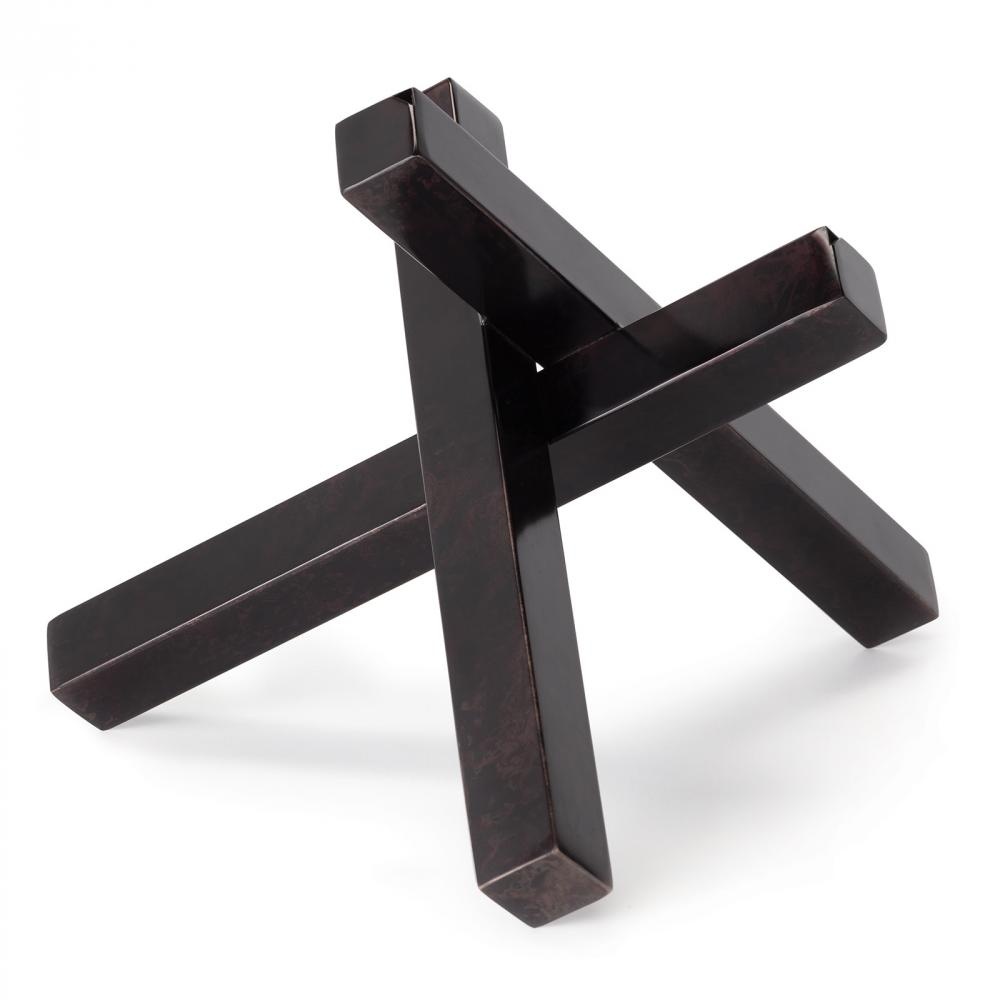 Regina Andrew Intersecting Sculpture (Blackeneded)