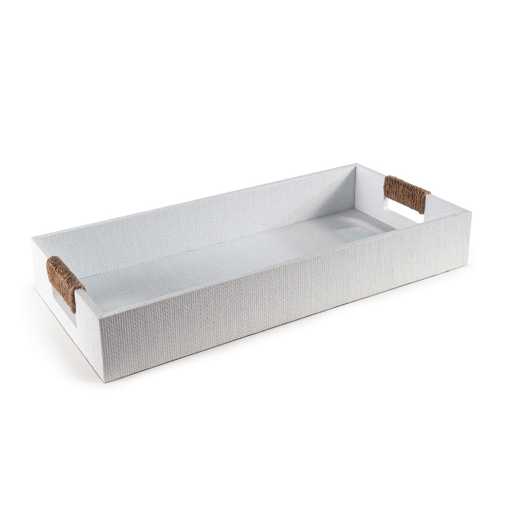 Regina Andrew Logia Rectangle Tray Small (White)