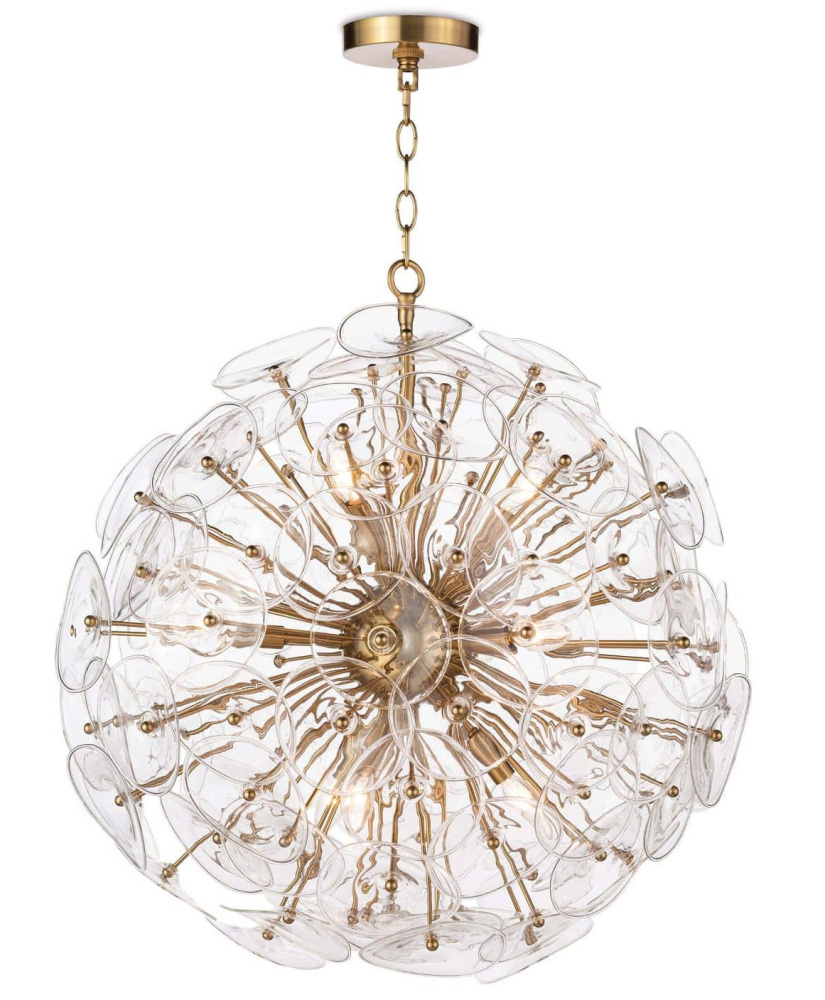 Regina Andrew Poppy Glass Chandelier Small (Clear)