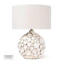 Regina Andrew 13-1366WT - Coastal Living Lucia Ceramic Table Lamp (White)
