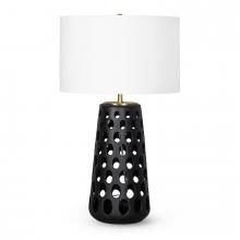 Regina Andrew 13-1641BLK - Regina Andrew Kelvin Ceramic Table Lamp (Black)